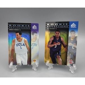 Rookie Reflections, Jordan Farmar, Will Blalock Basketball Cards - Upper Deck